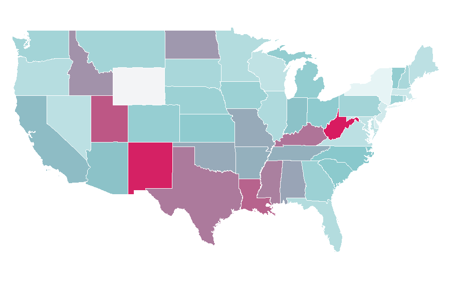 Affinity by region — Monster truck, United States