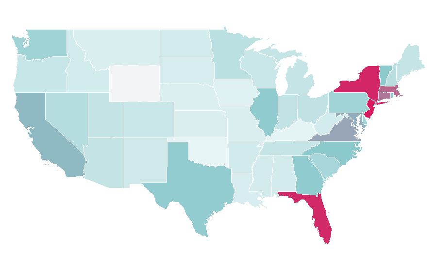 Affinity by region — Monte-Carlo Masters, United States