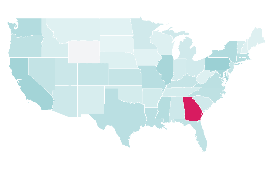 Affinity by region — Moonlight (TV series), United States