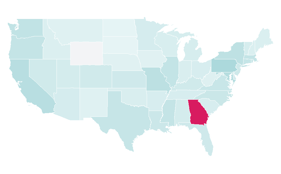 Affinity by region — Moonlighting (TV series), United States