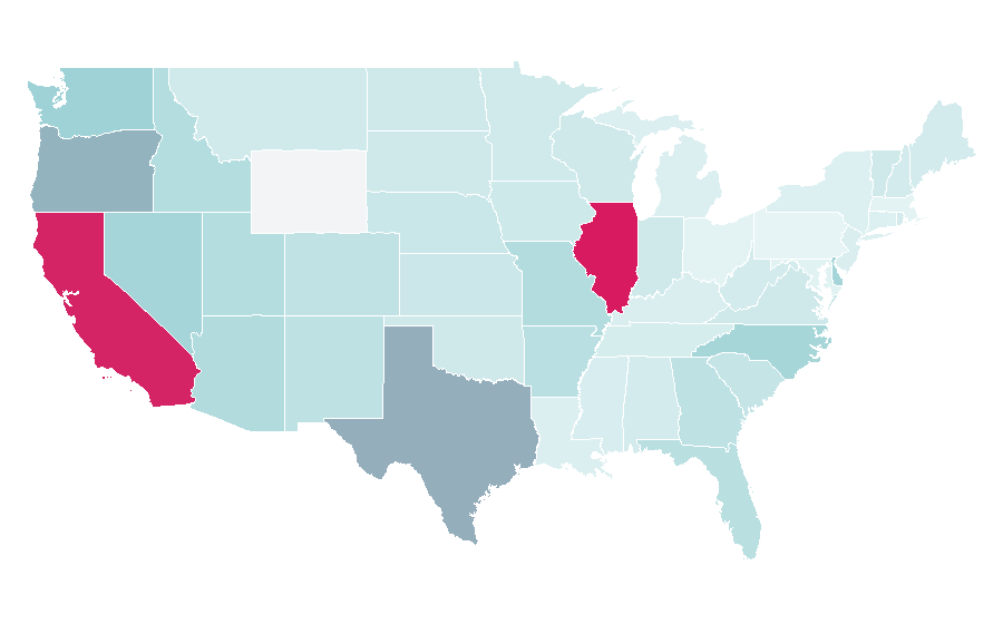 Affinity by region — Morelia, United States