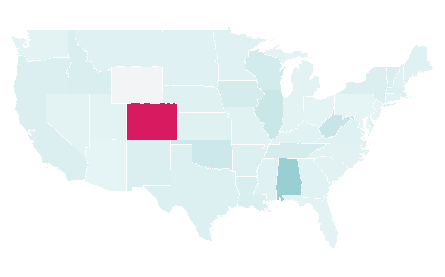 Affinity by region — Morrison, United States