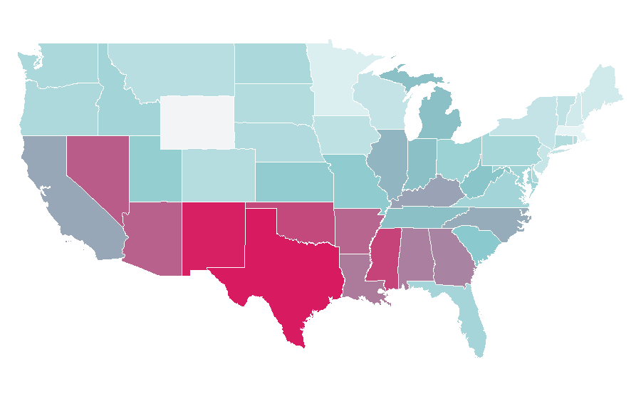 Affinity by region — Mortal Kombat X, United States