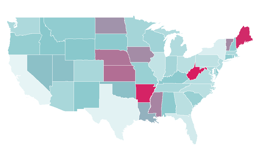 Affinity by region — Mortgage law, United States