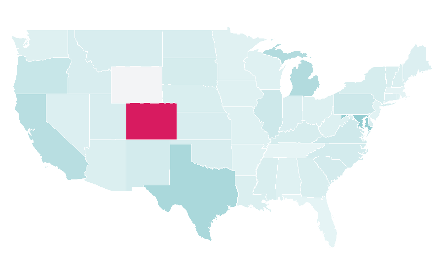 Affinity by region — Movements, United States