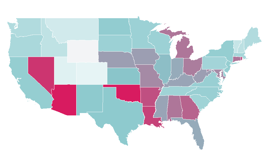 Affinity by region — MovieStarPlanet, United States