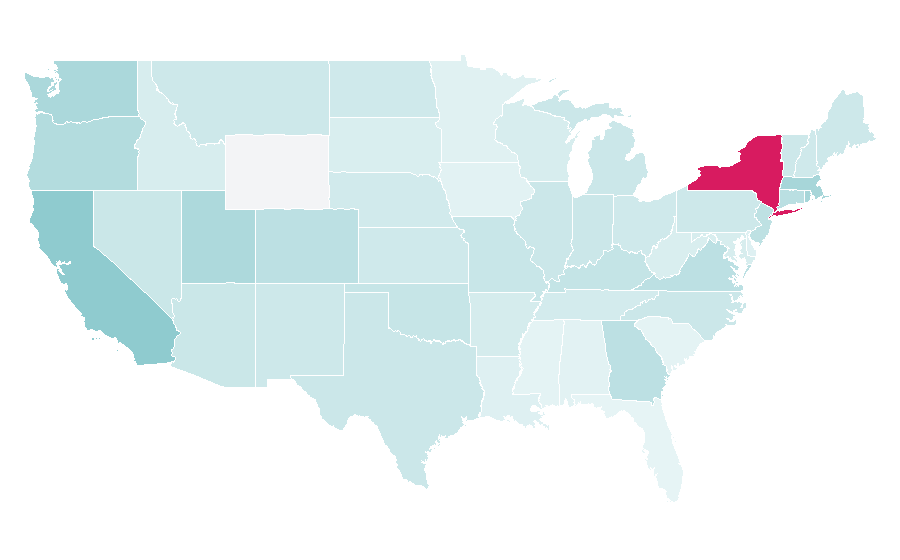 Affinity by region — Mschf, United States