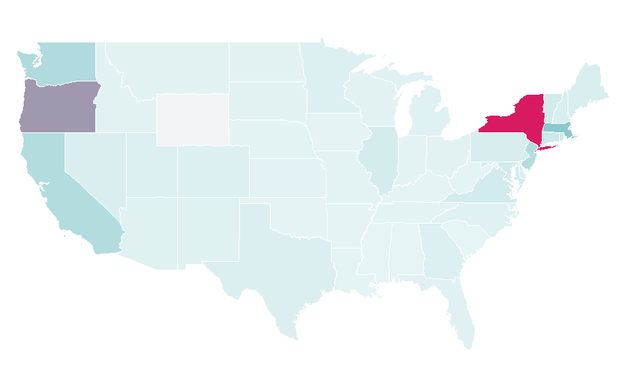 Affinity by region — Muji, United States