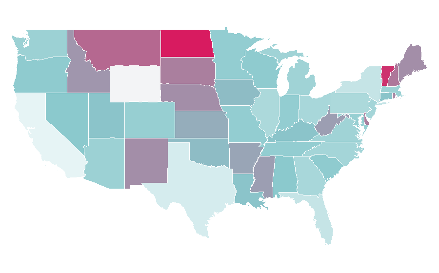 Affinity by region — Multi-function printer, United States