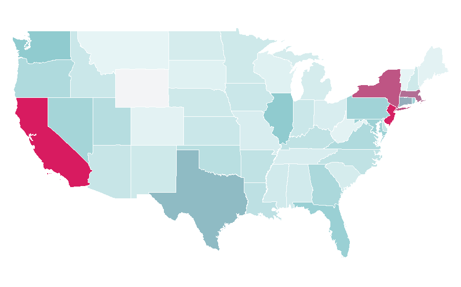 Affinity by region — munchkin, United States