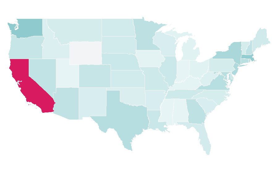 Affinity by region — murad, United States