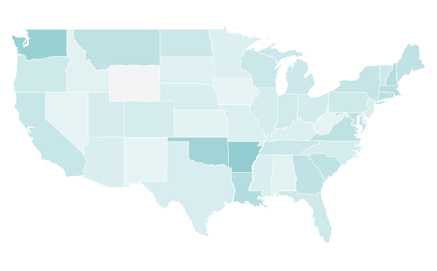 Affinity by region — Muse (band), United States