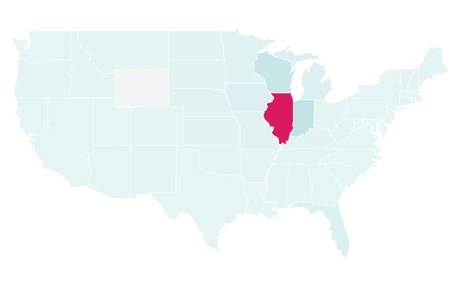 Affinity by region — Museum of Science and Industry (Chicago), United States