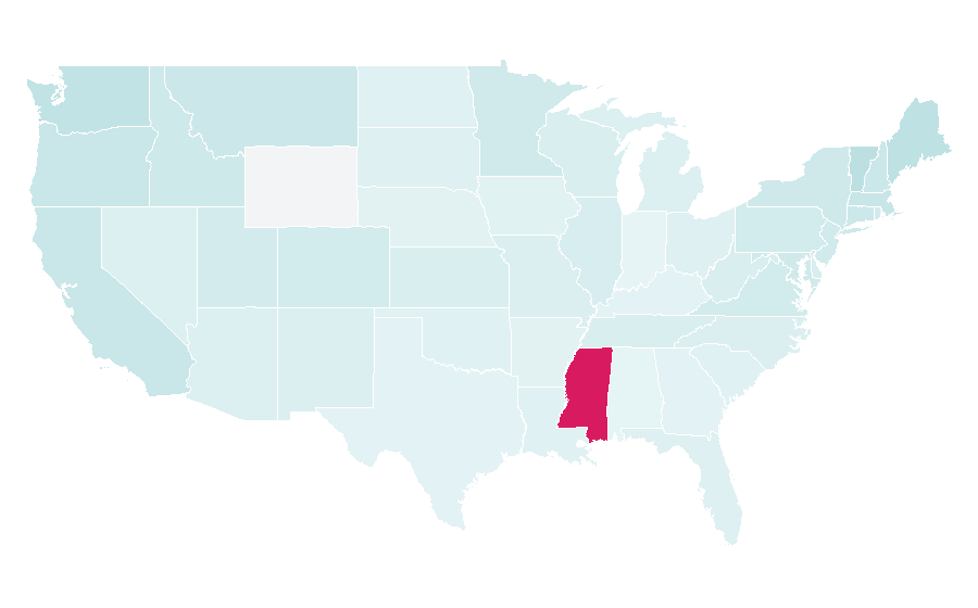 Affinity by region — Música popular brasileira, United States