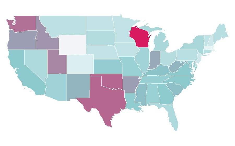 Affinity by region — My Little Pony: Friendship Is Magic, United States