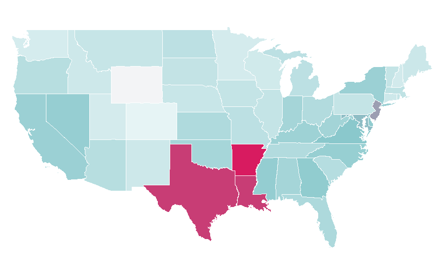 Affinity by region — My Talking Tom, United States