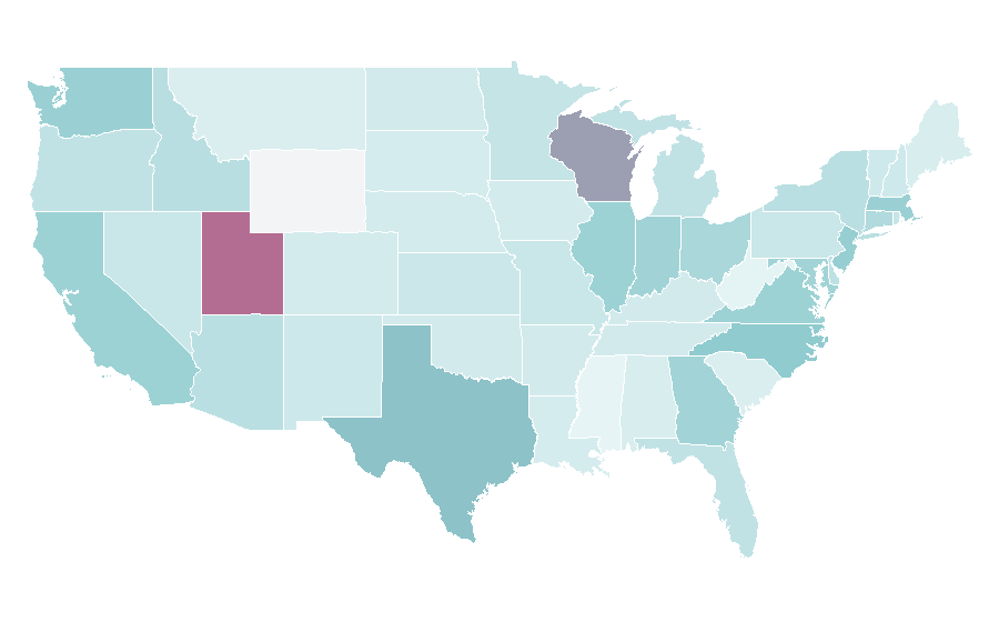 Affinity by region — Nani, United States