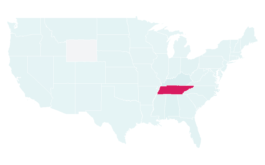 Affinity by region — Nashville SC, United States
