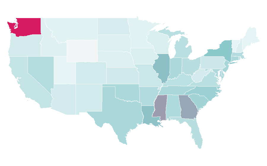 Affinity by region — Nate Robinson, United States