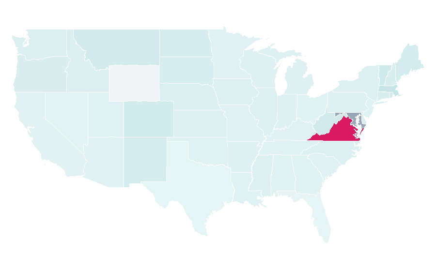 Affinity by region — National Science Foundation, United States