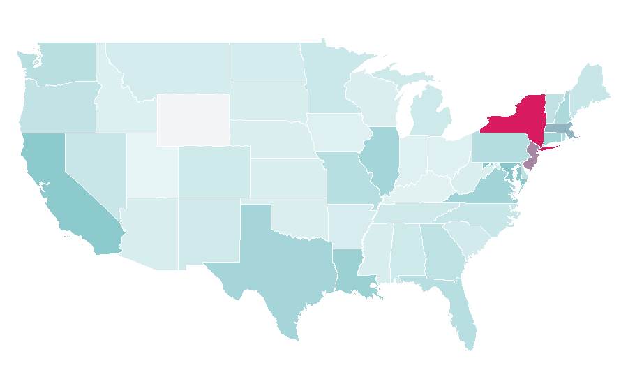 Affinity by region — naturalizer, United States