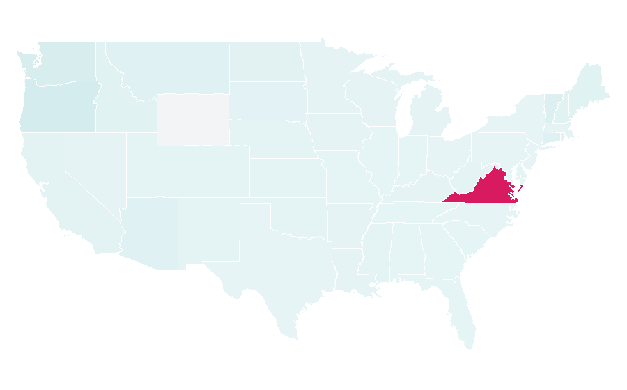 Affinity by region — Naturopathy, United States