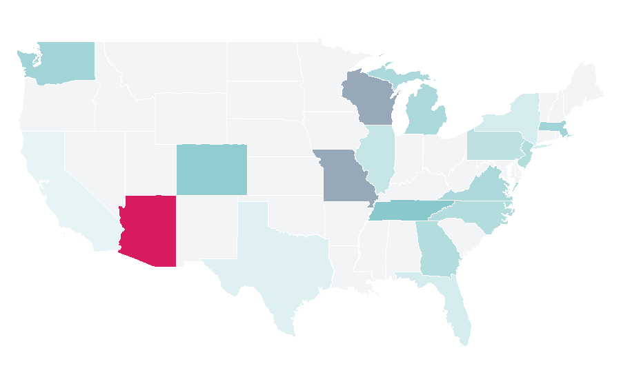 Affinity by region — Nautical tourism, United States