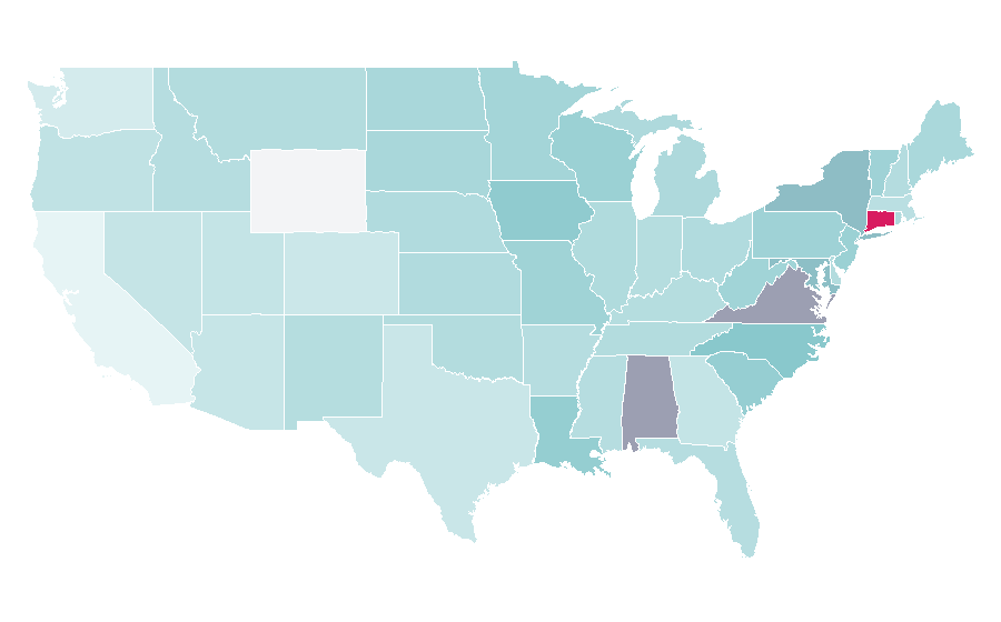Affinity by region — nbc today show, United States