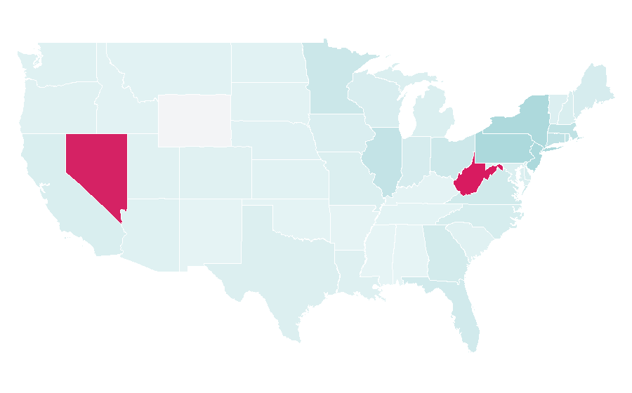 Affinity by region — Neapolitan pizza, United States