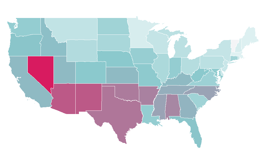 Affinity by region — Need for Speed, United States
