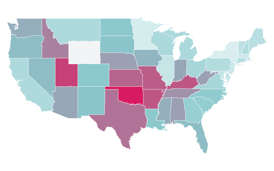 Affinity by region — Need for Speed: Most Wanted (2012 video game), United States