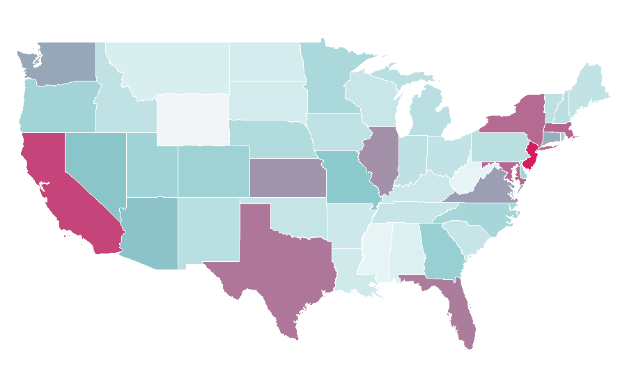 Affinity by region — Netherlands national football team, United States
