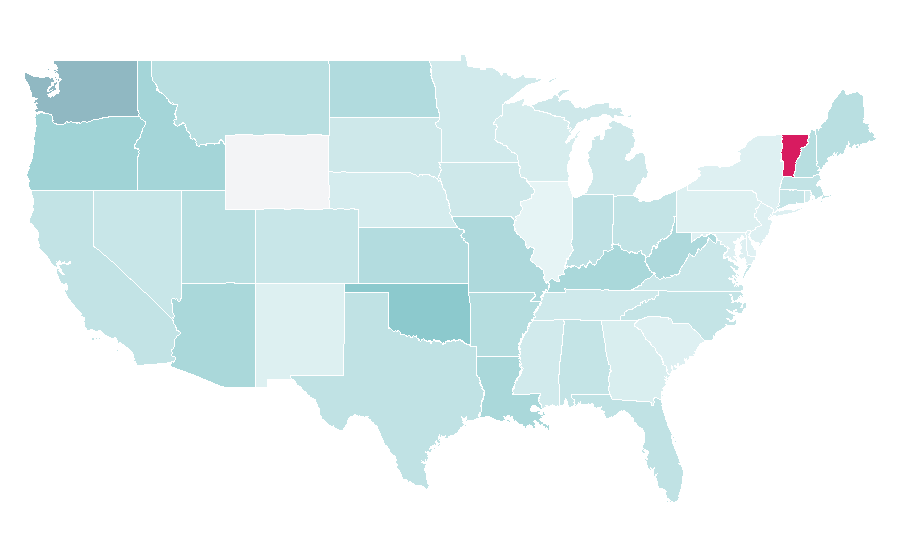 Affinity by region — New World (supermarket), United States