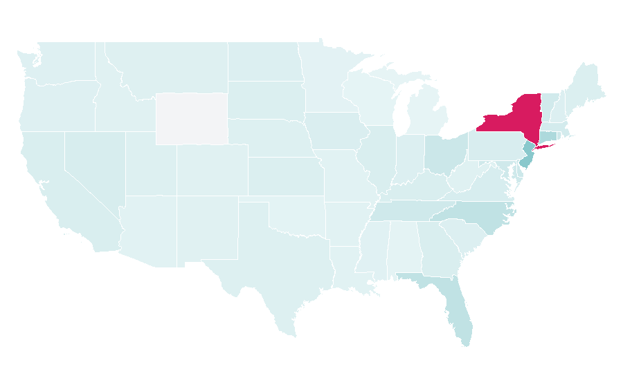 Affinity by region — New York City FC, United States