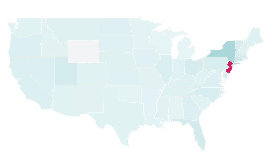 Affinity by region — New York Red Bulls, United States