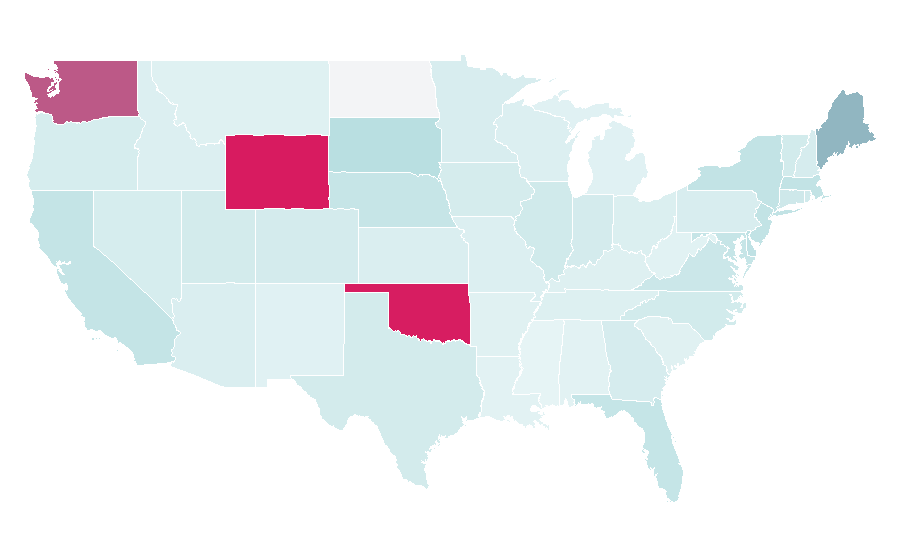 Affinity by region — Newcast, United States