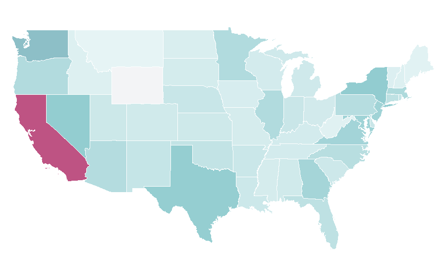 Affinity by region — NewJeans, United States