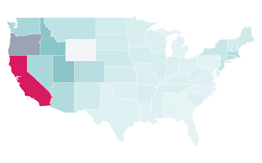 Affinity by region — Newport Beach, California, United States