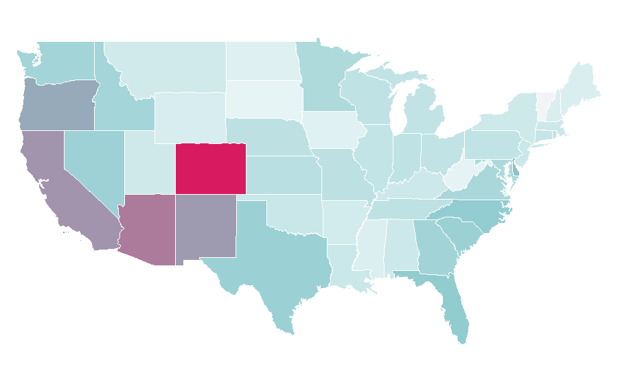 Affinity by region — Nextdoor, United States