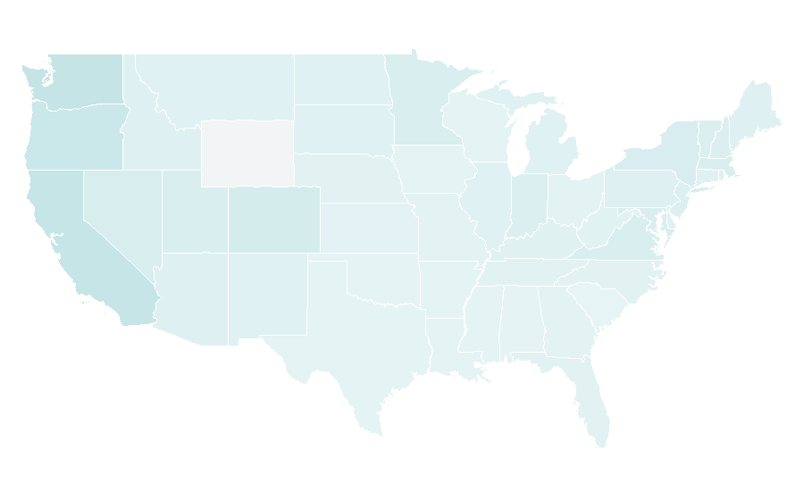 Affinity by region — NHK, United States