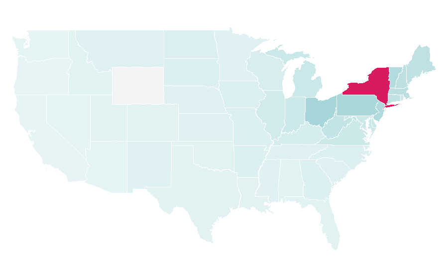Affinity by region — Niagara Falls, New York, United States