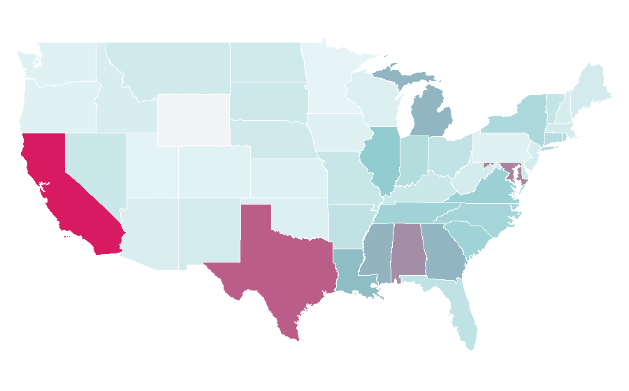 Affinity by region — Nice Kicks, United States