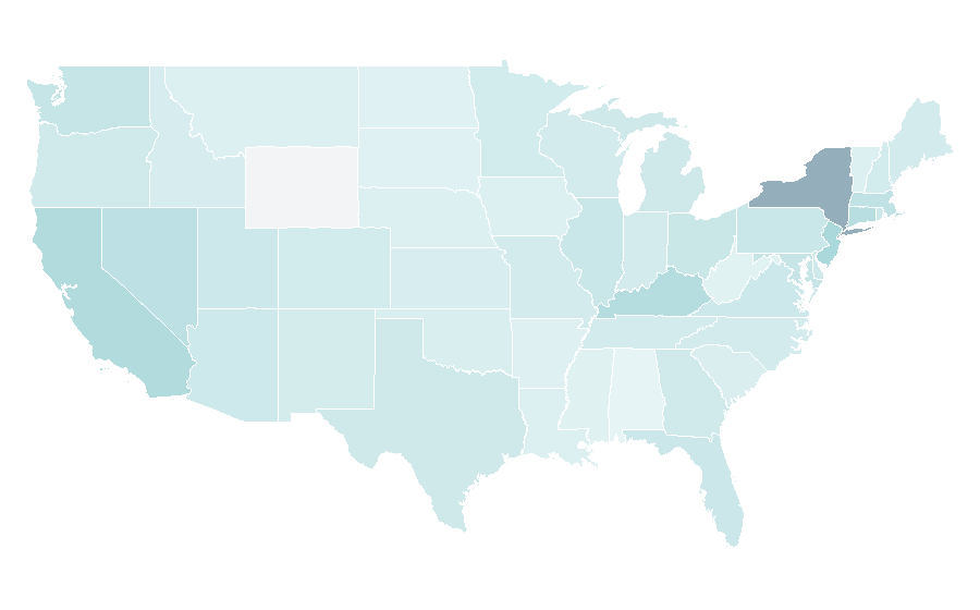 Affinity by region — Nicole Scherzinger, United States