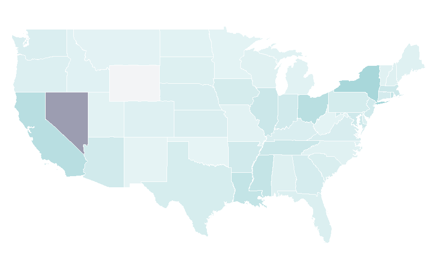 Affinity by region — Nippon Professional Baseball, United States