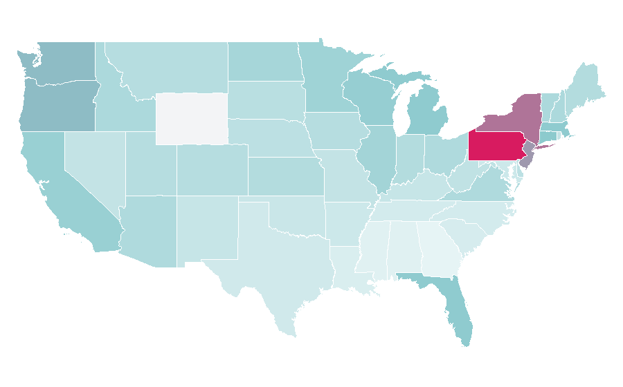 Affinity by region — Norelco, United States