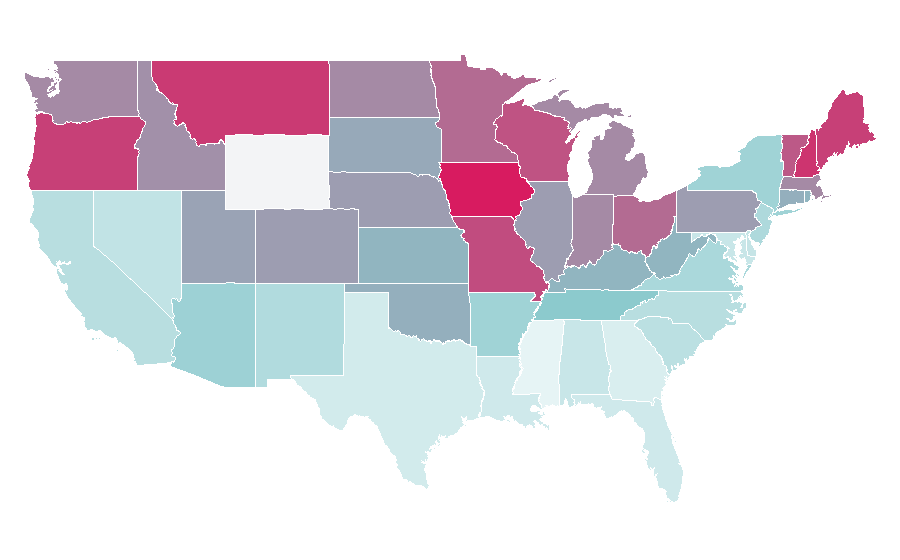 Affinity by region — Norm Macdonald, United States