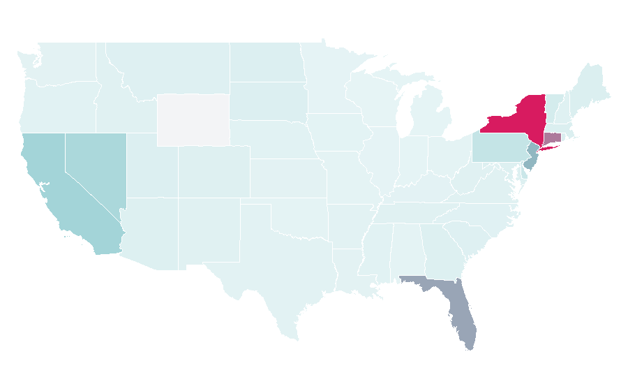Affinity by region — Norse Atlantic Airways, United States