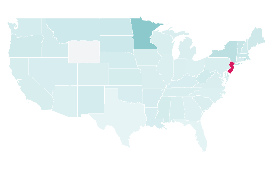 Affinity by region — Northern soul, United States