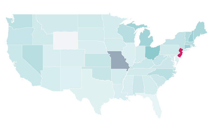 Affinity by region — Novella, United States