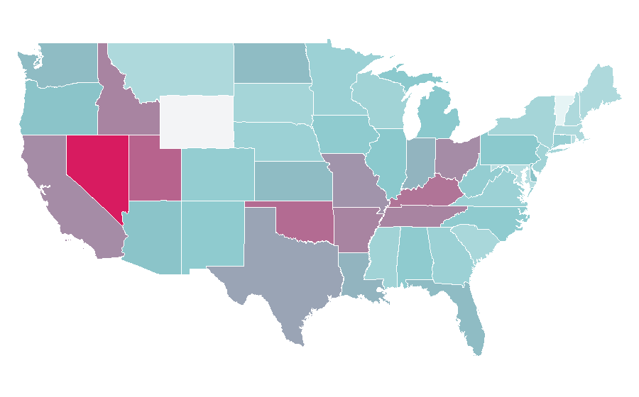 Affinity by region — NSYNC, United States